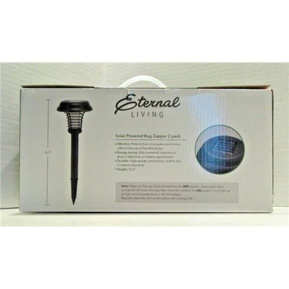 Bug Zapper 2pc Set Mosquito Zapper Indoor Out Door - Picture 2 of 4